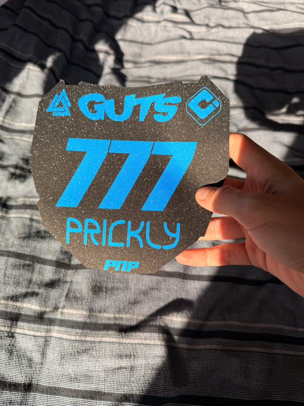 ODI Plate Decal + 3 Mini Plates