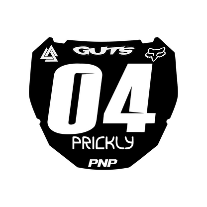 ODI Plate Decal + 3 Mini Plates